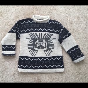 Indian weavings chunky sweater